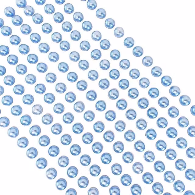 Syntego 500 Blue Round Pearls for Weddings