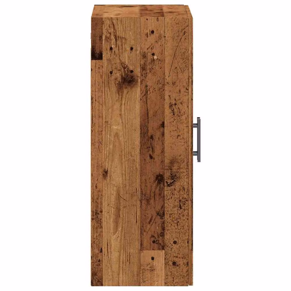 Berkfield Home Wall Mounted Rustic Cabinet in Old Wood Brown, W: 69.5 cm, D: 34 cm, H: 90 cm – 3