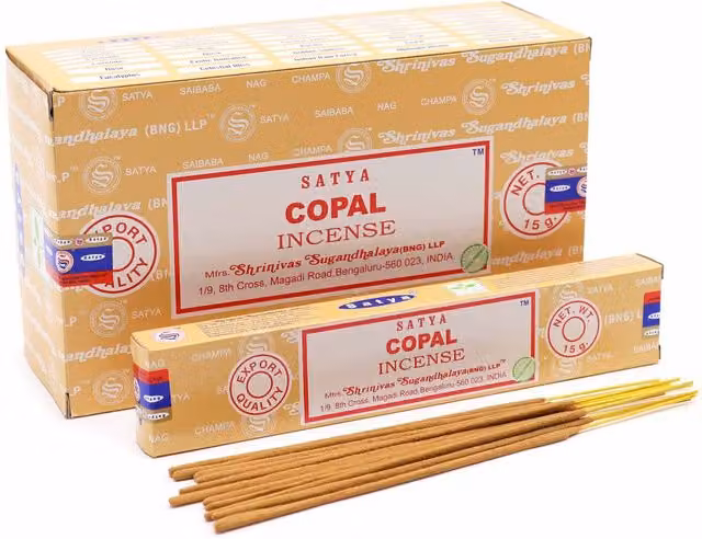 Satya Copal Incense Sticks, Yellow