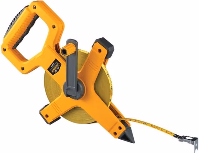Komelon Unigrip Long Steel Tape Measure in Yellow and Multicolour