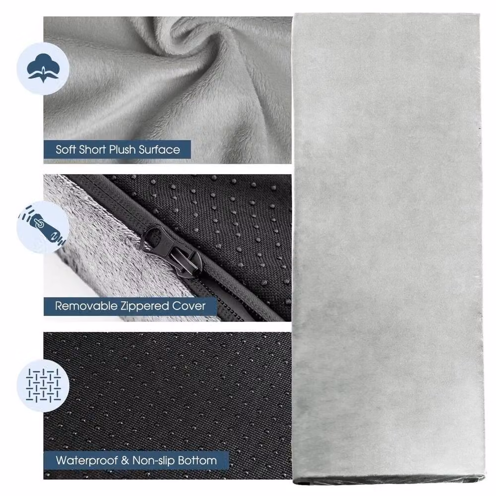 Kelvenix Single Folding Camping Memory Foam Mattress in Grey – 4