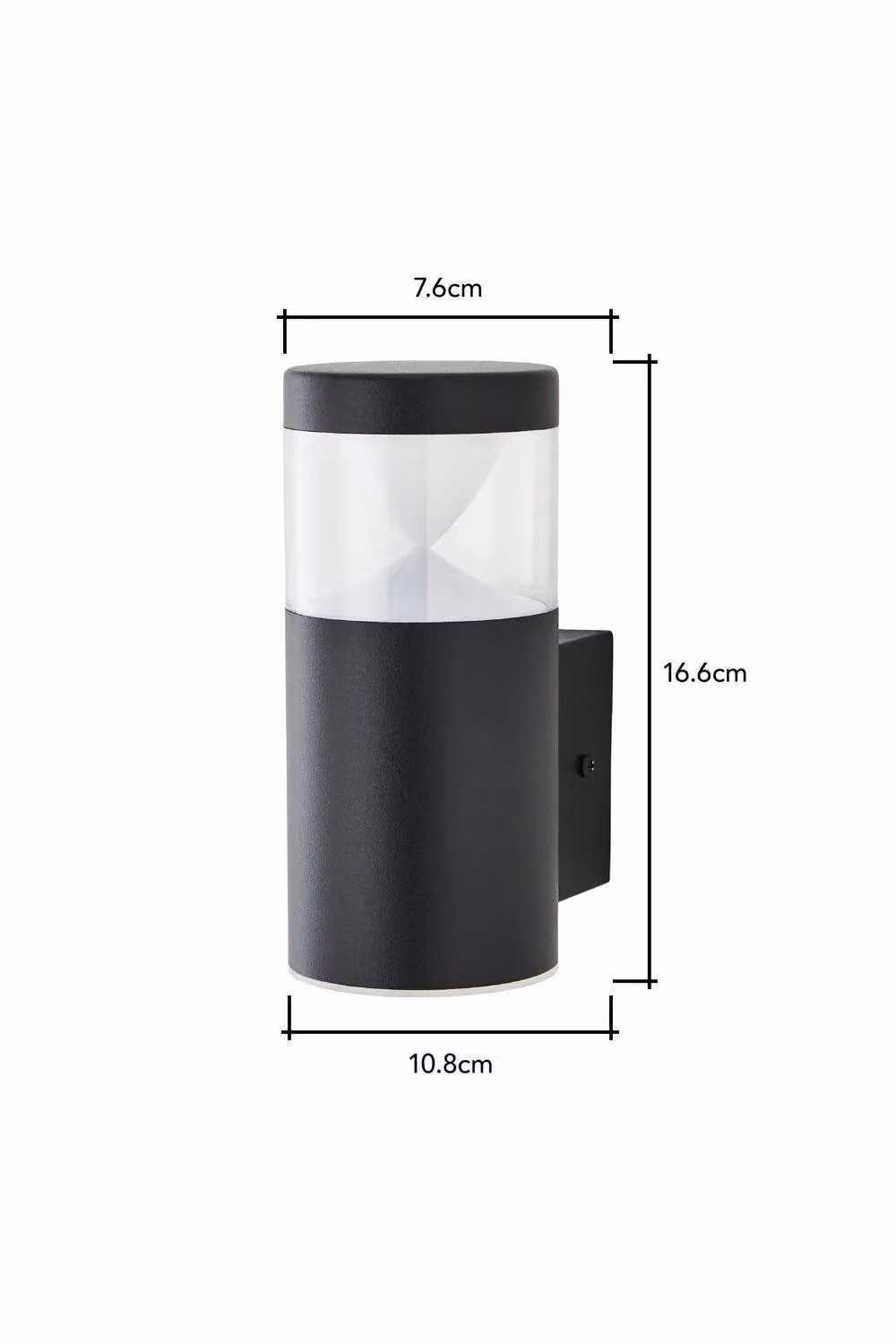 BHS Lighting Asher Minimalist LED Outdoor Wall Light in Black – 4