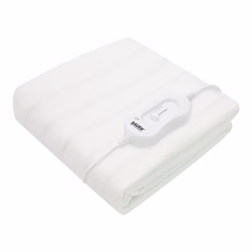 Bauer Professional 39060 Electric Heated Under Blanket, Double, White, W/D/H: 140 x 200 cm – 1