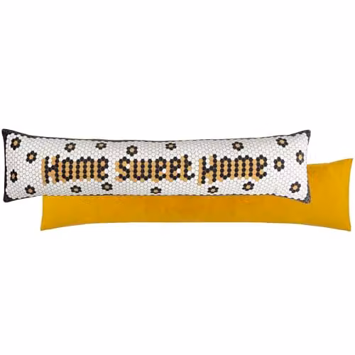 Riva Home Home Sweet Home Mosaic Message Draught Excluder Cover, Multicolour – 2