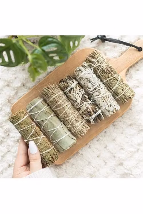 KDMD Organic White Sage Smudge Stick Herb Variety Set – 2
