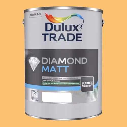 Dulux Trade Diamond Matt Paint in Californian Days, Multicolour, 5l