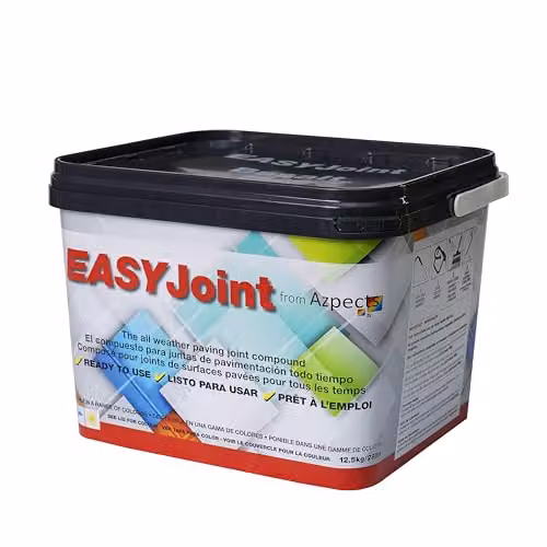 Azpects EASYJoint Ready Mixed Paving Jointing Compound for Outdoor Natural Stone and Slate, Grey, 12.5kg – 1