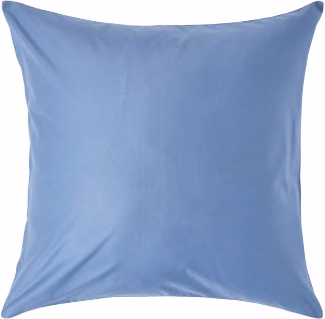 Homescapes 1000 Thread Count Egyptian Cotton Mako Satin Housewife Pillowcase, Blue, W: 60 cm