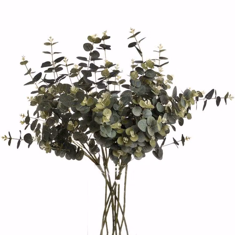 Lemon Pavilion Green Eucalyptus Artificial Plant, W13 x D22 x H91 cm – 2