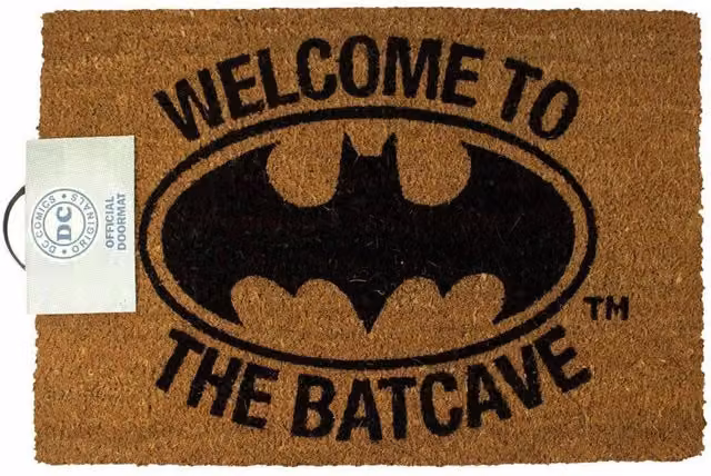 Vanilla Underground DC Comics Batman Coir Door Mat, Brown and Black, W/D/H: 60 x 40 x 1 cm – 3