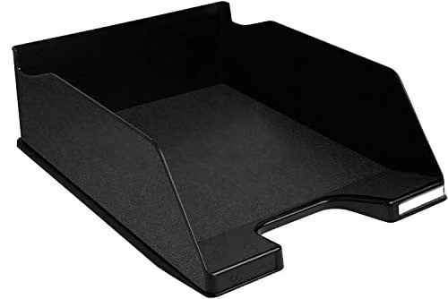 Exacompta Maxi Letter Tray Combo in Black for A4 Documents