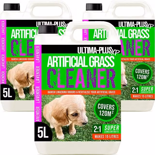 Ultima Artificial Grass Cleaner, Transparent, 15 kg