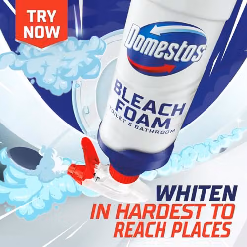 Domestos Mint Boost Bleach Foam Spray, 450 ml – 2
