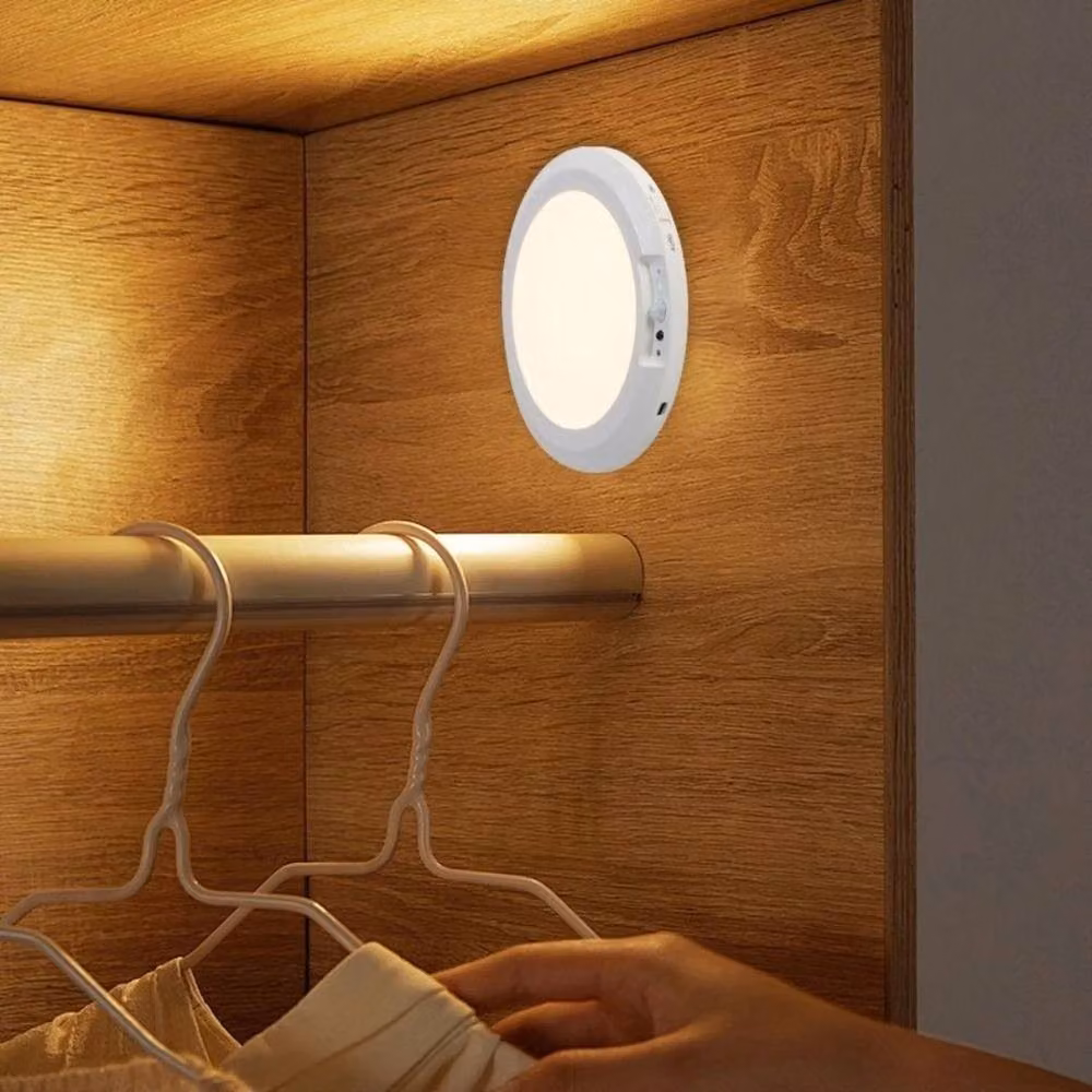 PAWNORA White Motion Sensor Round Ceiling Light – 2