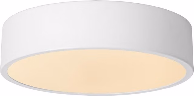 Lucide UNAR Dimmable LED Flush Ceiling Light, White