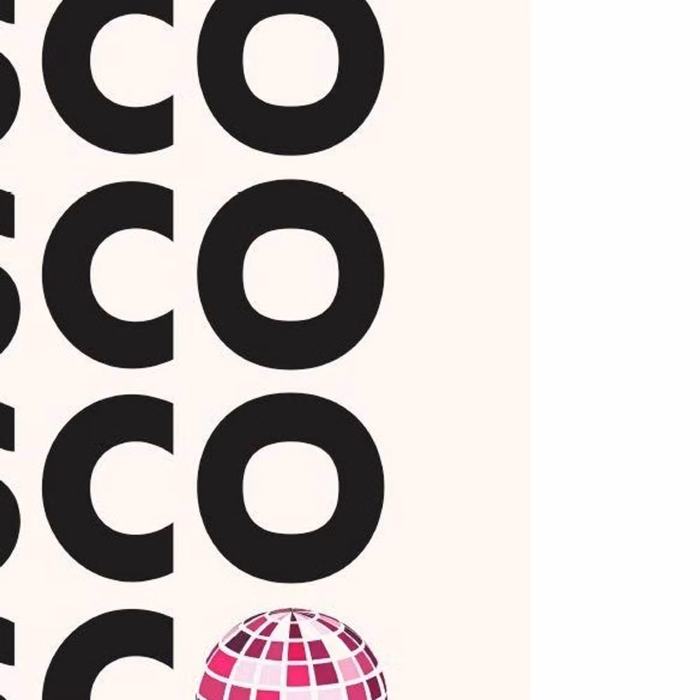 Frankie Kerr-Dineen Disco Print Paper Poster in White – 2