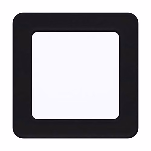 Loops Black Square LED Wall and Ceiling Flush Downlight 5.5W – 1