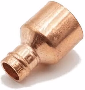 PrimaPlus Solder Ring Fitting Reducer 35 x 15mm Grey Copper Fitting