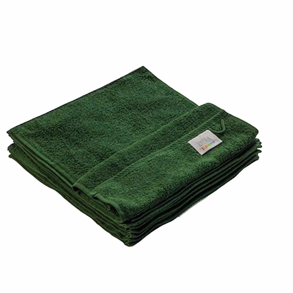 ARTG Plain Cotton Terry Face Towel in Dark Green – 2