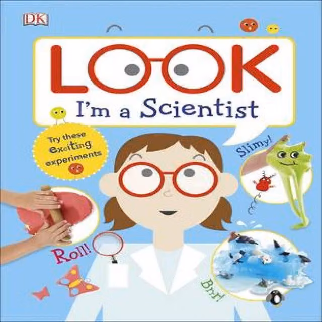 DK Look I'm a Scientist Hardback Book, Multicolour