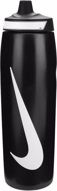 Nike Refuel Unisex Water Bottle, Black, 946 ml