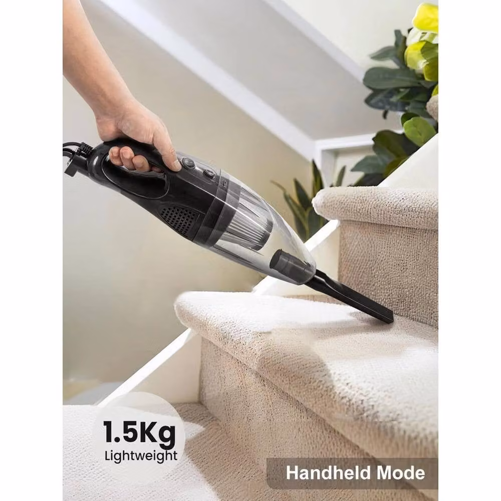 EONLION 2-in-1 Bagless Stick Handheld Vacuum Cleaner in Black, Height: 100 cm – 2