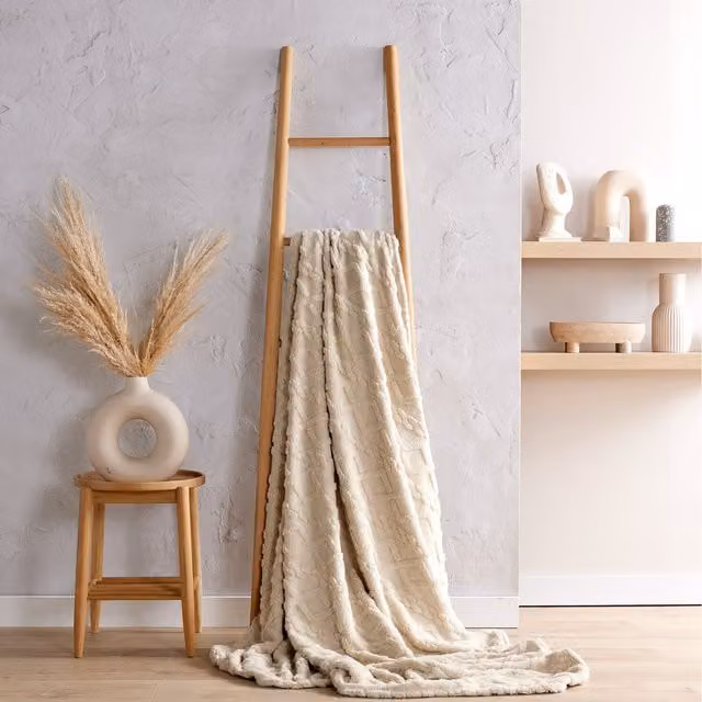 Bellissimo Modern Fleece Throw