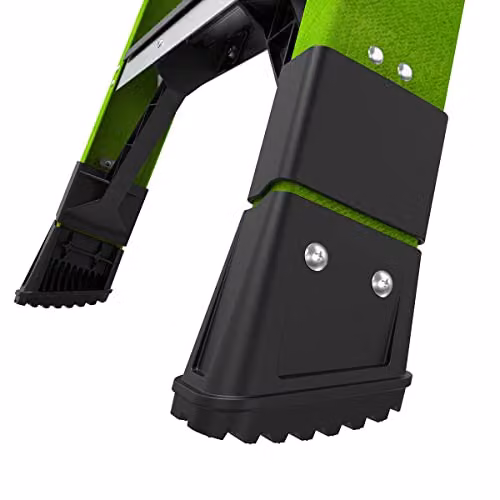 Little Giant King Kombo 6 Tread Industrial Multi-Purpose Fibreglass Ladder in Hi-Viz Green – 4