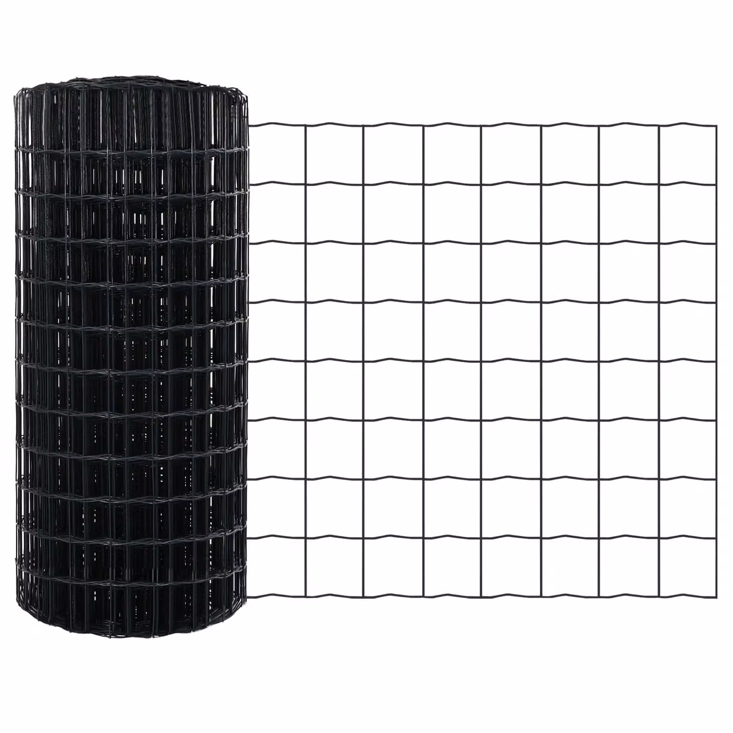 Berkfield Home Euro Fence with 7 Spike Posts, Galvanised Steel, Grey and Silver, 1 x 10 m – 4