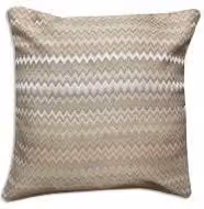 New Edge Blinds Boho Cushion Covers in Beige, W/D/H: 43 x 43 x 43 cm