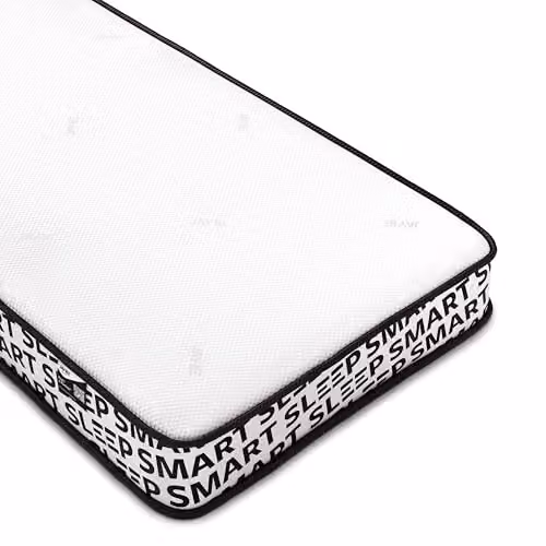 Jay-Be Childrens Pocket Spring Mattress in White, W/D/H: 90 x 190 x 16 cm – 1