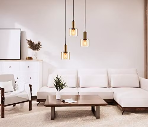 Netlighting Santia Modern Dome Pendant Ceiling Light E27 in Copper, White or Gold/Brass – 2