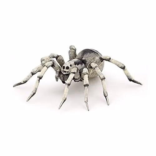 Papo Wild Life Collection Realistic Tarantula Figure Toy, Multicolour and Grey, W/D/H: 9.8 x 9.5 x 2.2 cm