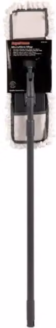 SupaHome Microfibre Mop with Telescopic Handle in White