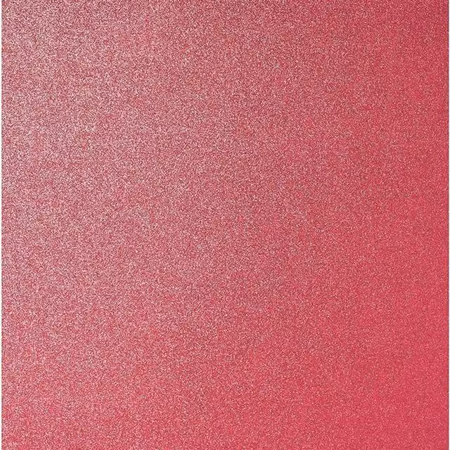 Syntego Pack of 10 Emperor Red Satin Construction Paper Sheets, A4