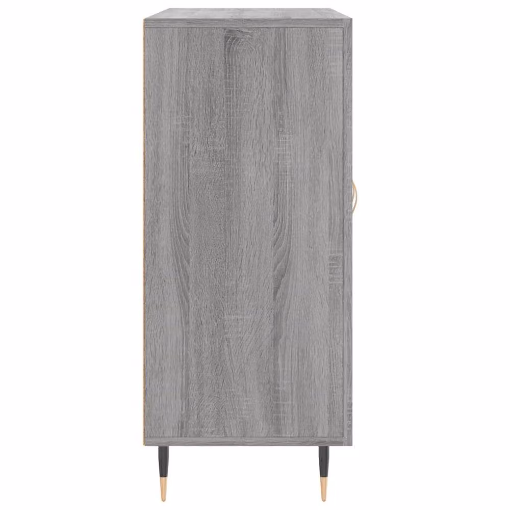 Berkfield Home Grey Sonoma Sideboard in Engineered Wood W/D/H: 90 x 34 x 80 cm – 3