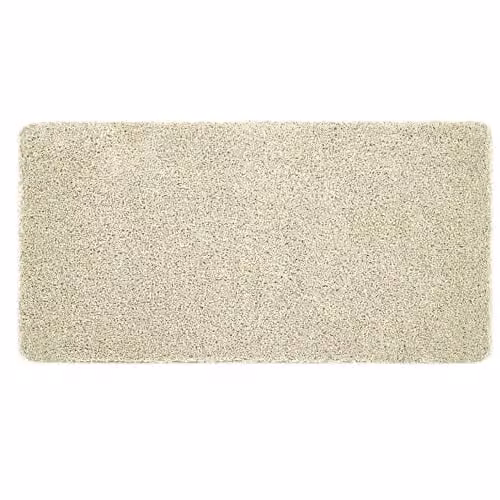 My Mat Stone Shaggy Pile Runner, Sand/Beige, W/D: 67 x 150 cm