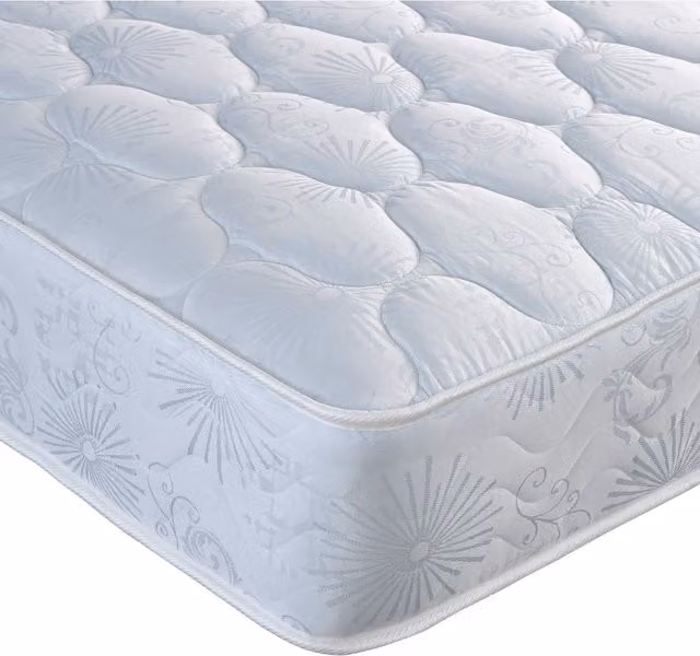 Bedmaster Venice Pocket Spring Mattress in Light Blue, 180 x 200 cm