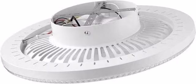 Kelvenix White LED Ceiling Fan Light with Remote and App Control