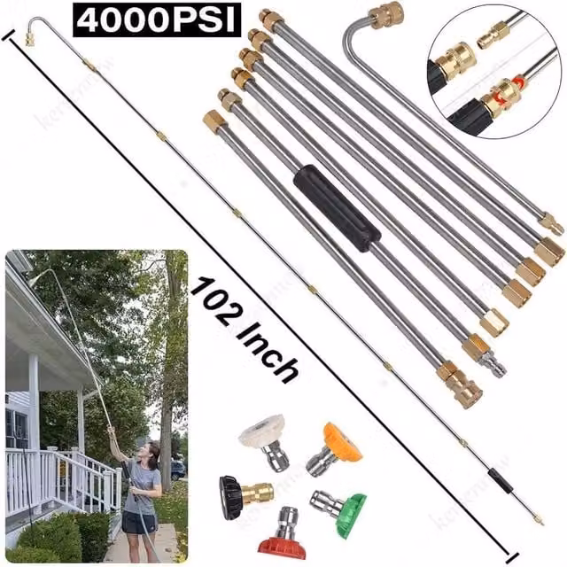 SPETLEK Gutter Cleaning Tool Pressure Washer Extension – 1