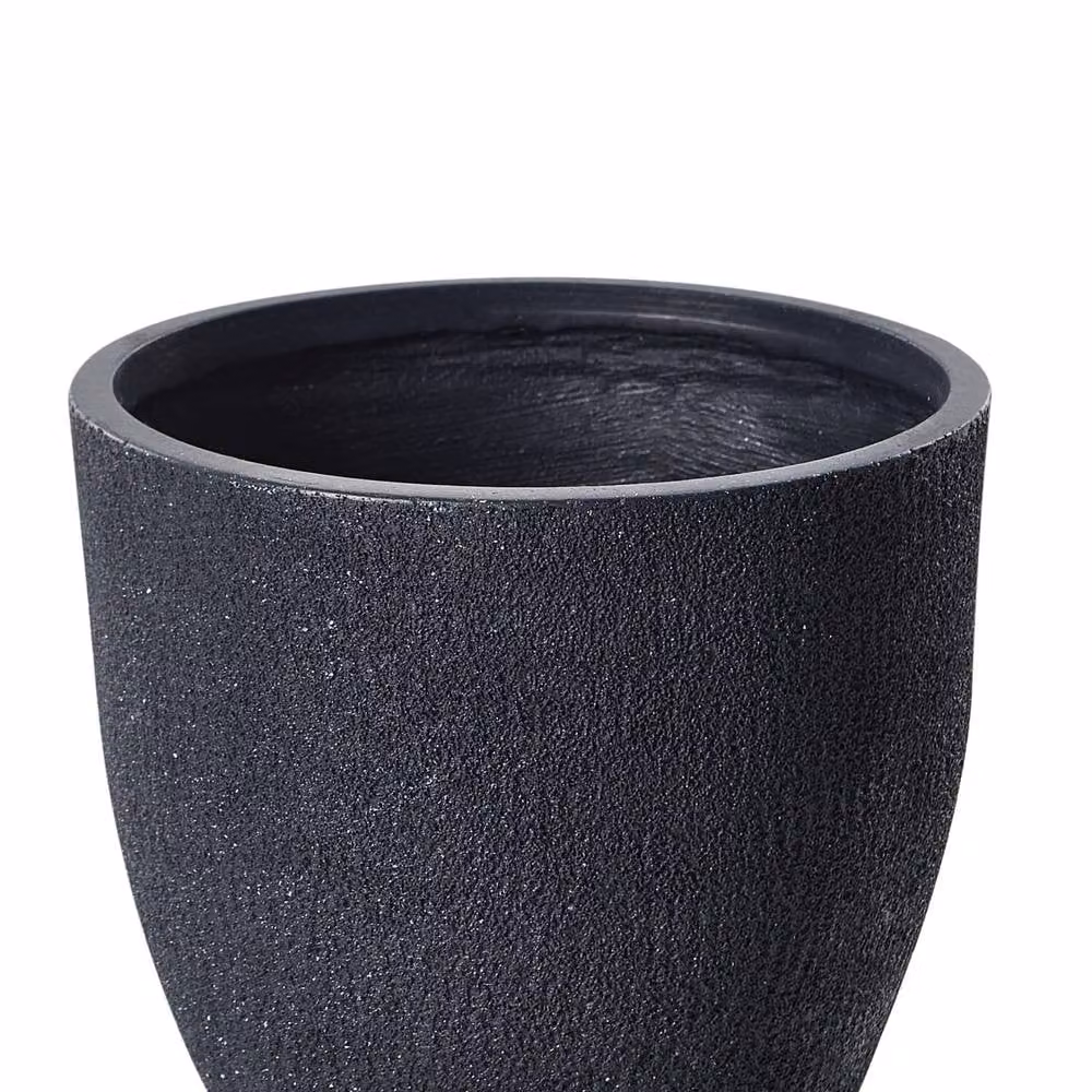 Wyld and Coco Gardenia Round Plant Pot, Grey, Diameter: 46 cm – 3