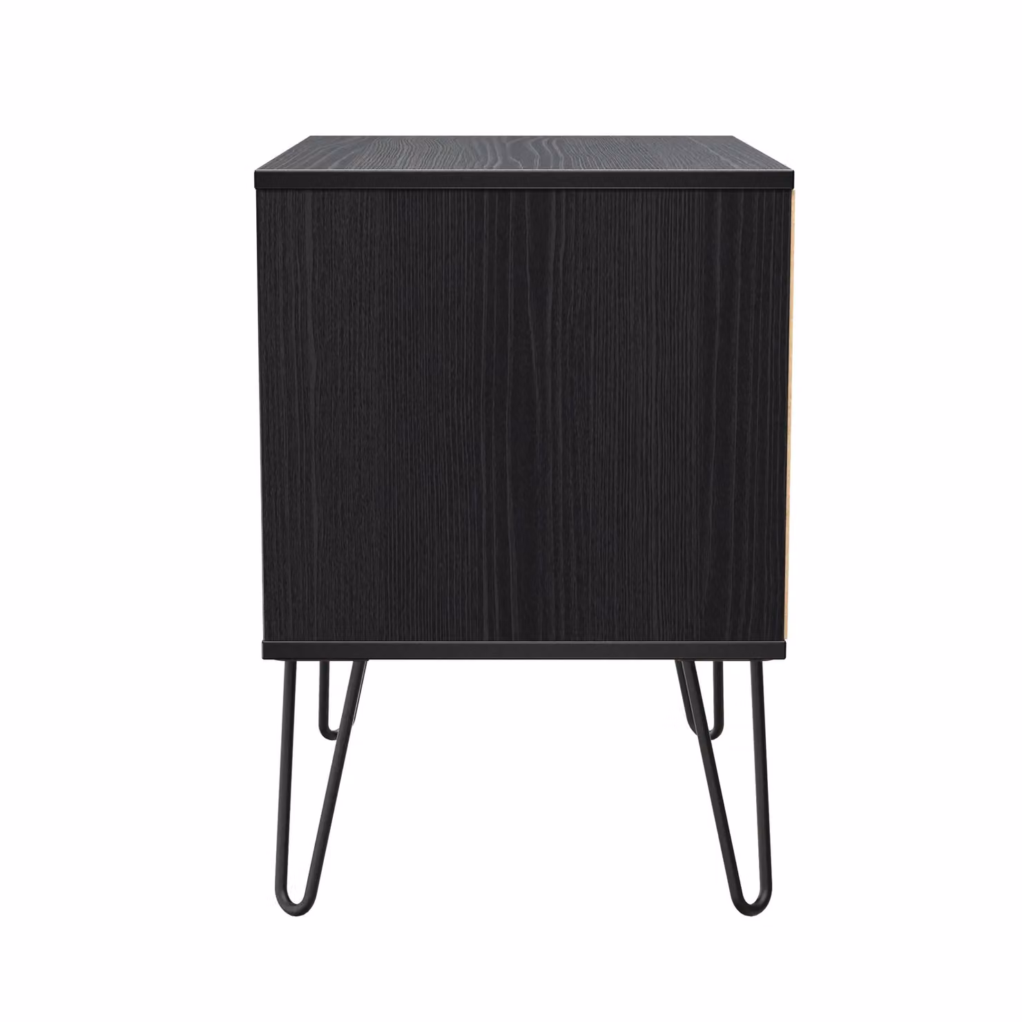 2 U Islay 2 Drawer Side Table in Black – 2