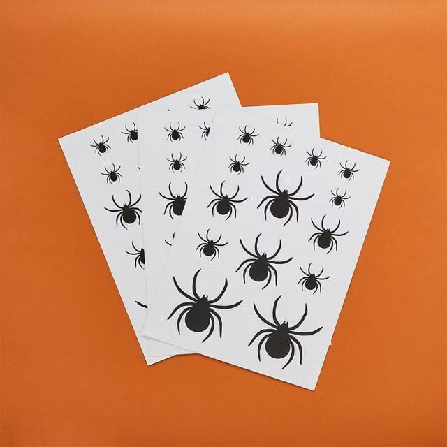 Club Green Halloween Spider Window Clings, Pack of 3, Multicolour – 1