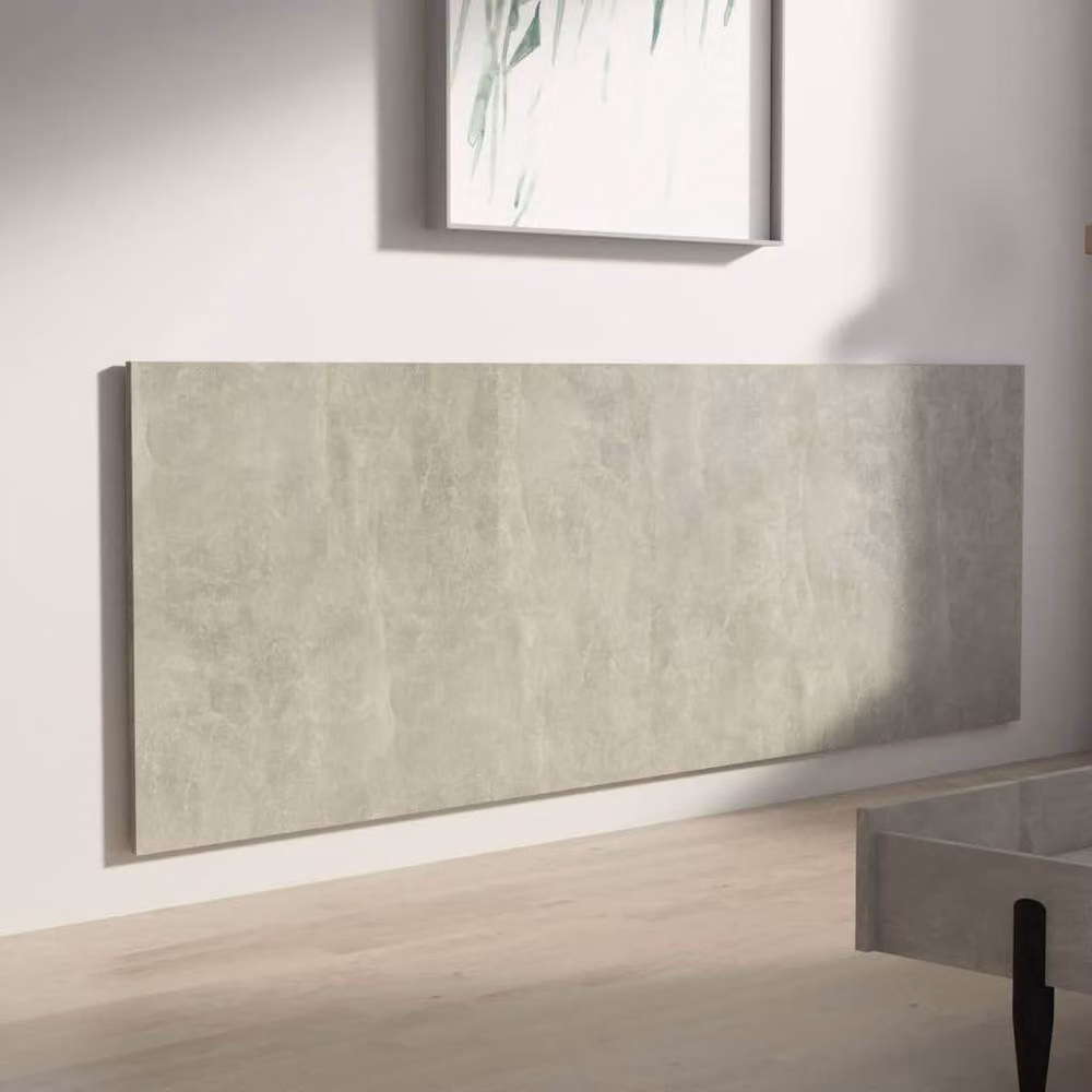 Berkfield Home Wall Headboard in Concrete Grey, Engineered Wood, W: 240 cm, D: 1.5 cm, H: 80 cm – 3