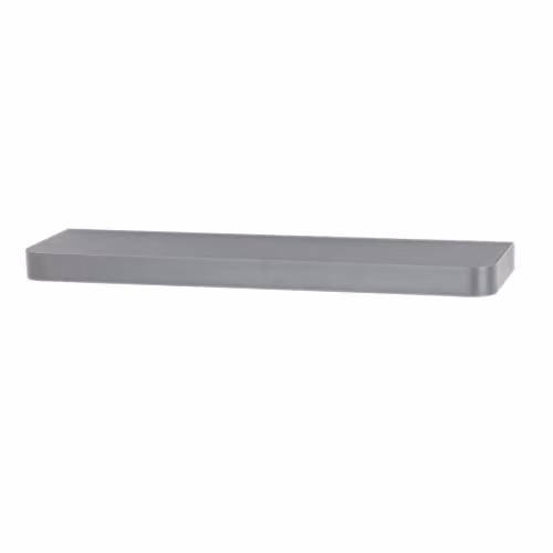 Core Products Trent Narrow Floating Shelf Kit, Matte Grey, Width: 50 cm