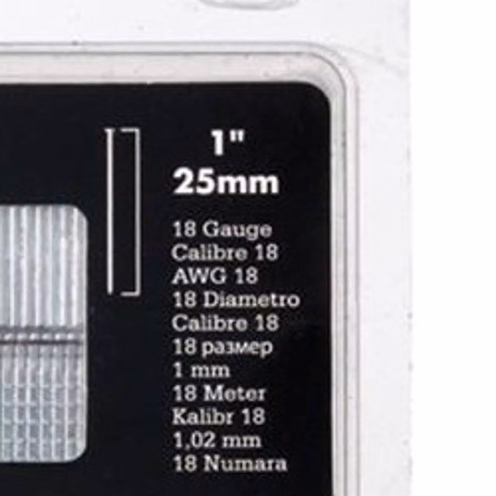 Arrow Silver Multicolour Brad Nails 2.5mm – 2