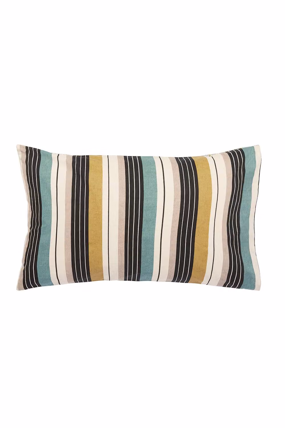 Helena Springfield Ari Stripe Reversible Cotton Duvet Cover and Pillowcase Set, Multicolour, W: 180 cm, H: 200 cm – 3