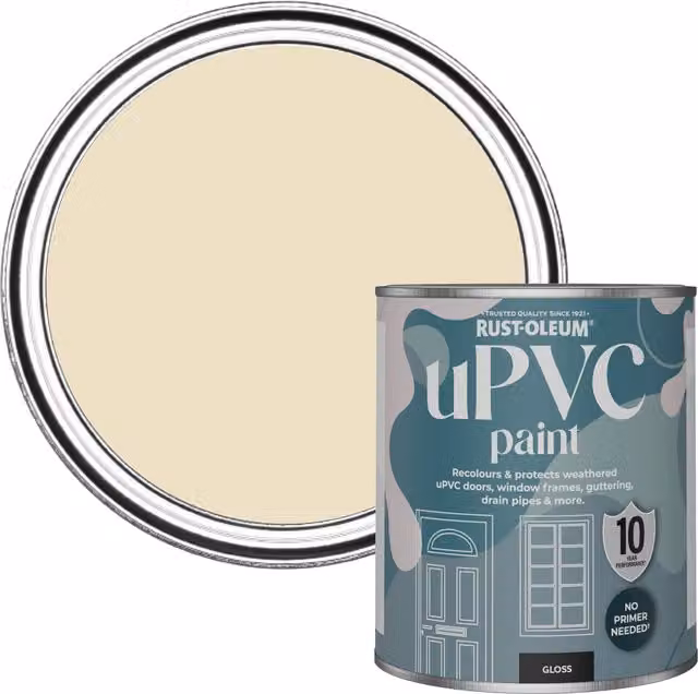 Rust-Oleum UPVC Paint in Gloss Finish, Featherstone, 0.75 l