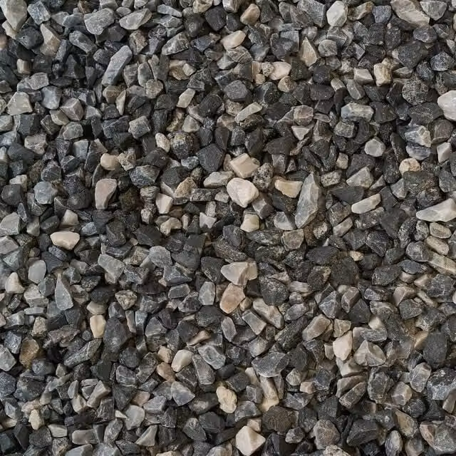 Simpa Midnight Ice Chippings 20mm, 20kg Bag, Grey and Multicolour