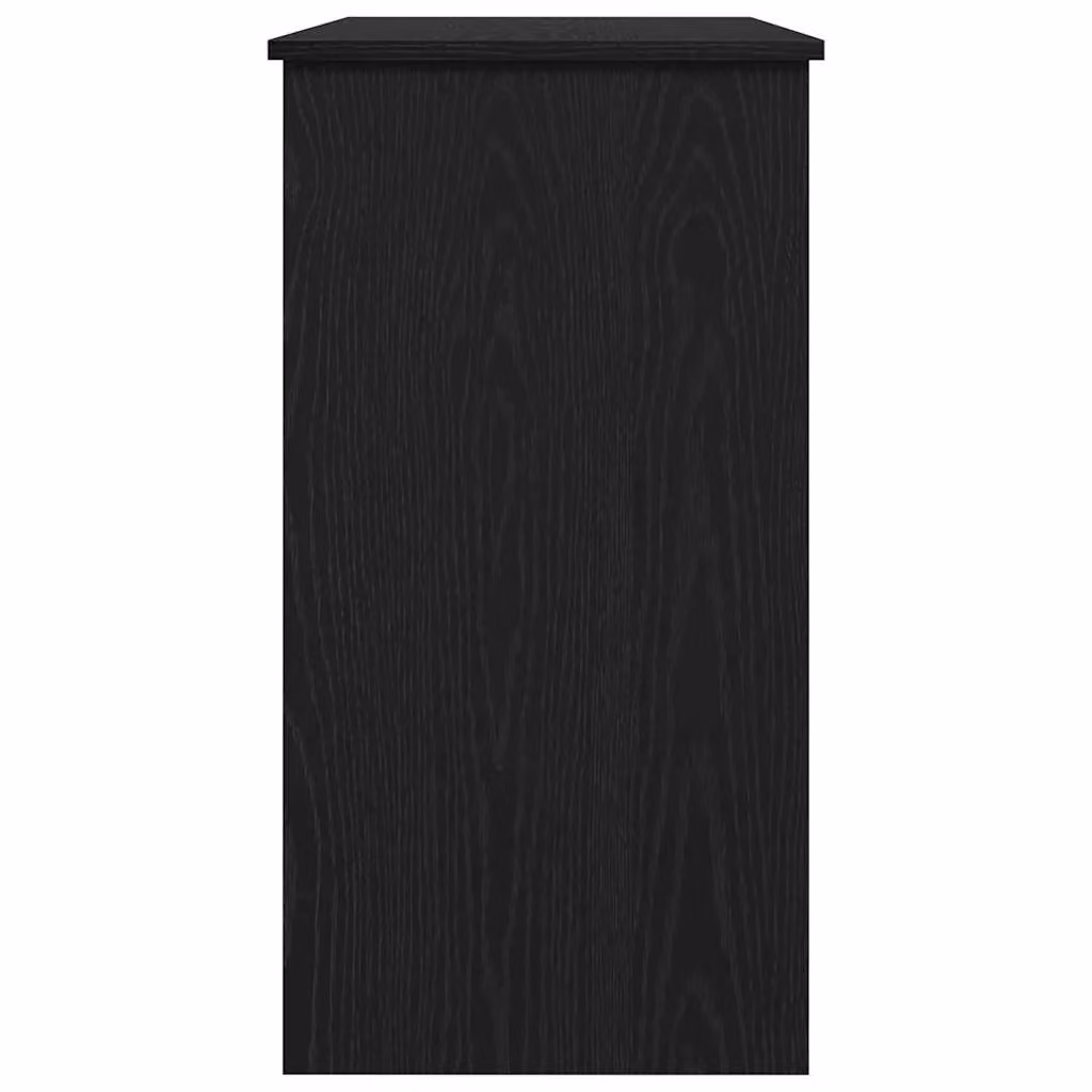 Berkfield Modern Black Writing Desk in MDF, W/D/H: 80 x 40 x 75 cm – 5
